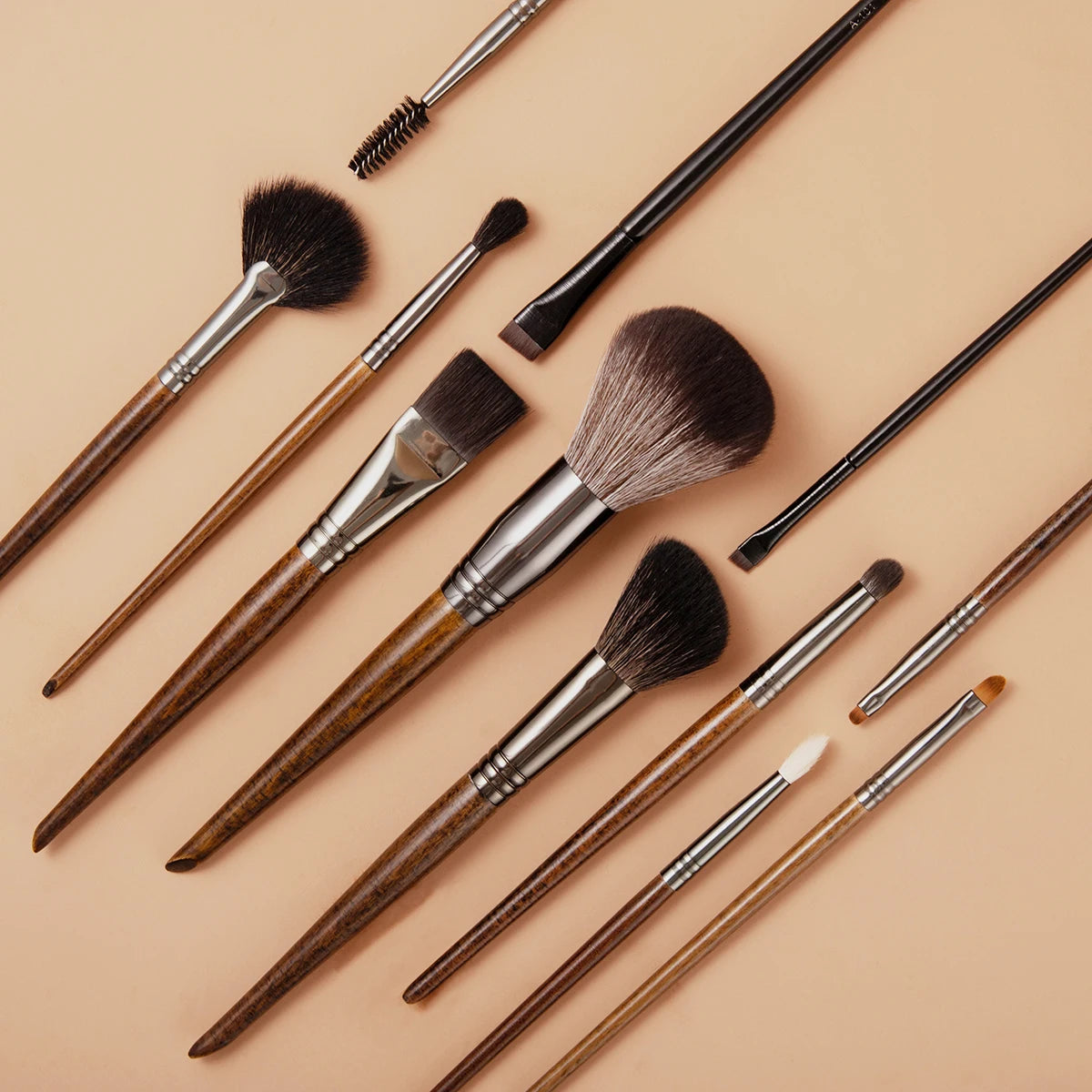 12 Piece Makeup Brush Set