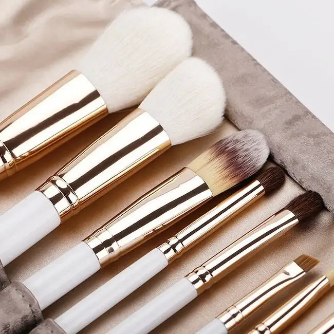 10 Piece Makeup Brush Vanity Set