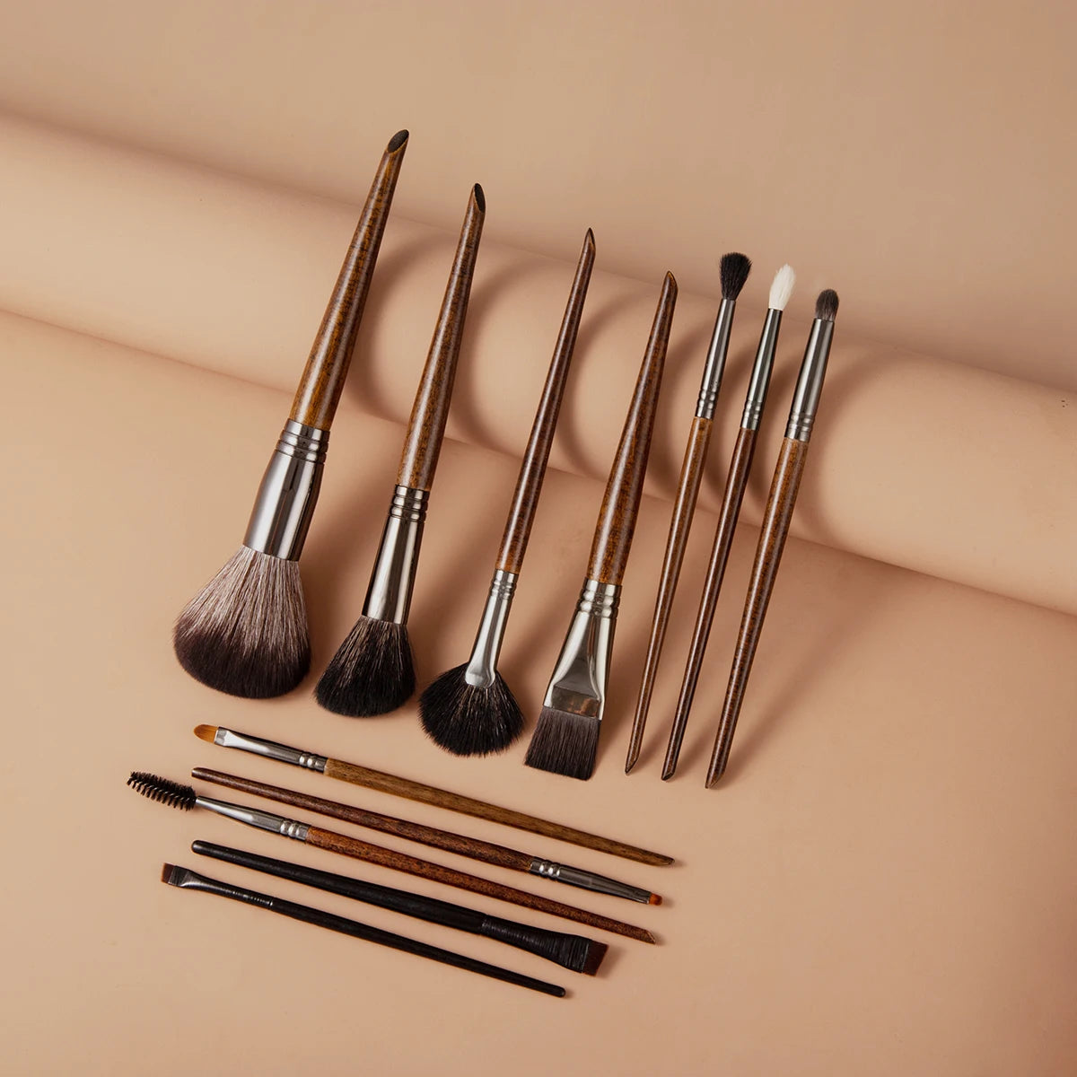 12 Piece Makeup Brush Set