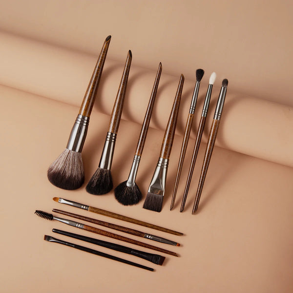 12 Piece Makeup Brush Set – Auraphina