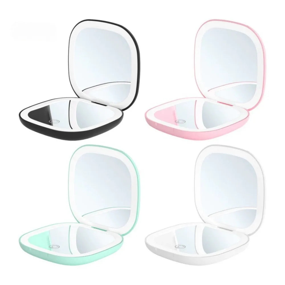 Illuminated Flip Mirror